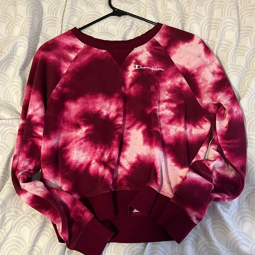 Tie dye champion shirt